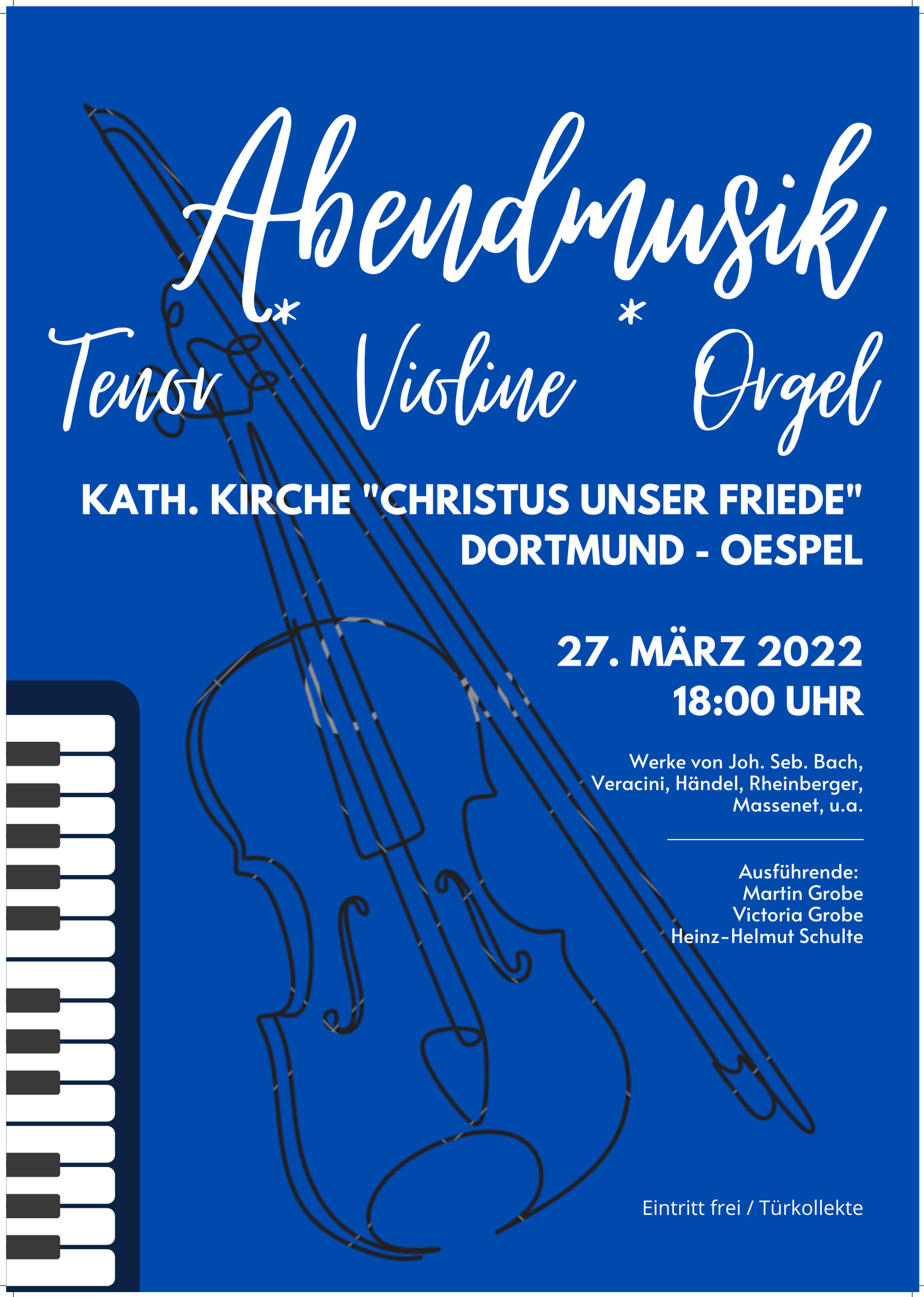 Tenor Violine Orgel
