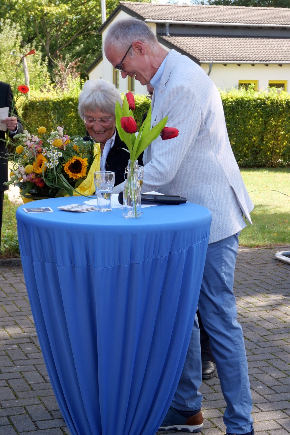Ehrung der Chor Vorsitzenden
